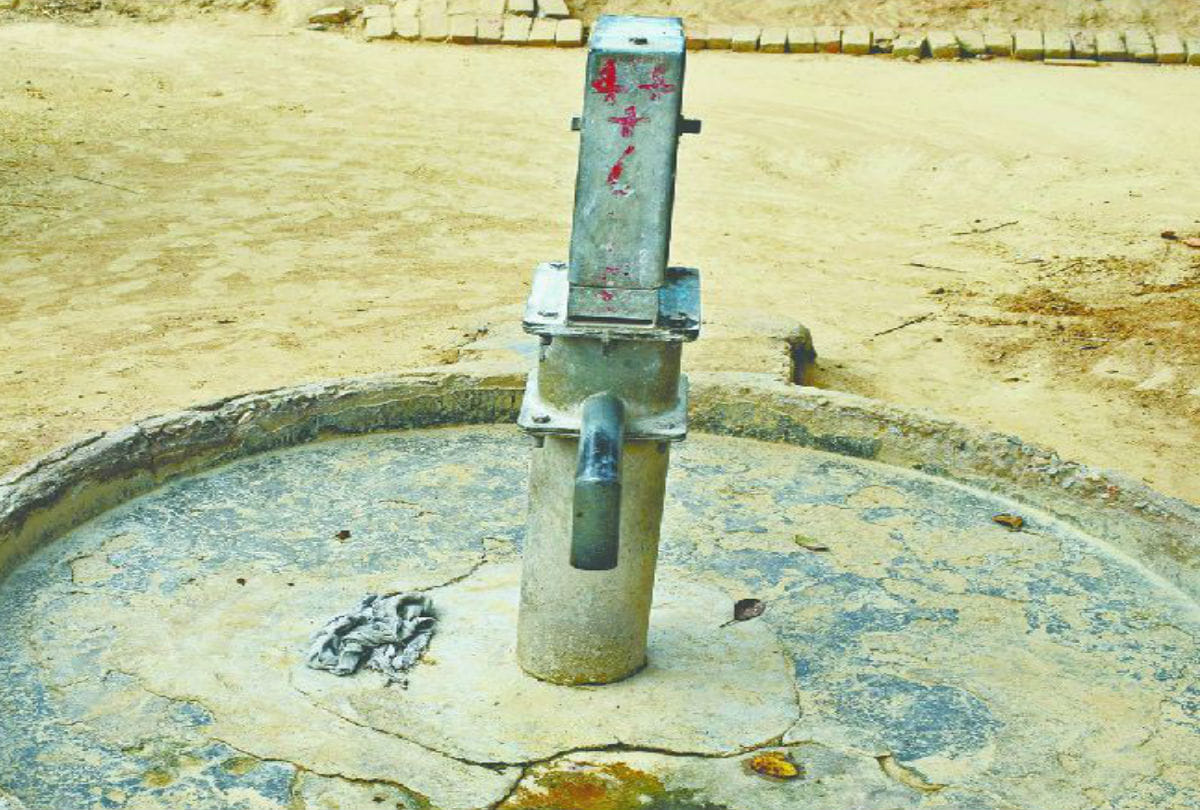 Polluted water in mainpuri kiratpur village report of jal nigam