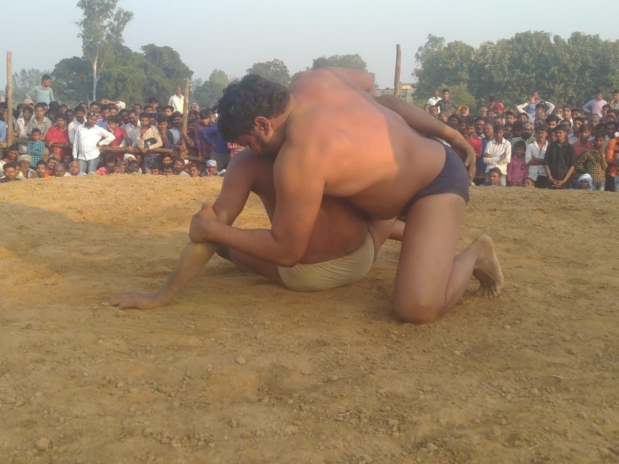 Panjab wretler won the match