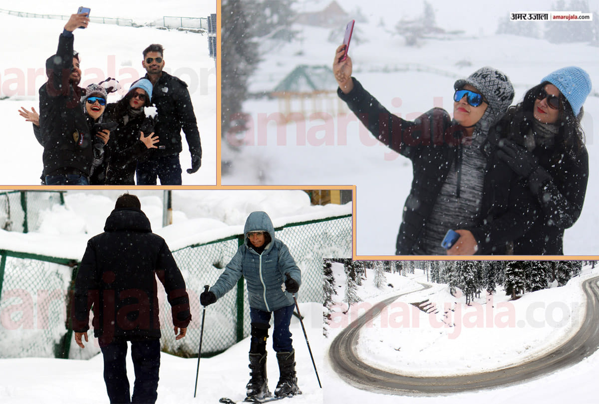 saffron and apple crop Damage due to rain snowfall, Rain and snowfall bother people in Jammu Kashmir