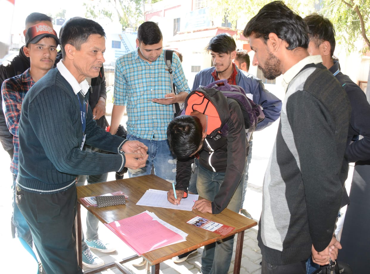 425 took part, 16 received appointment letter