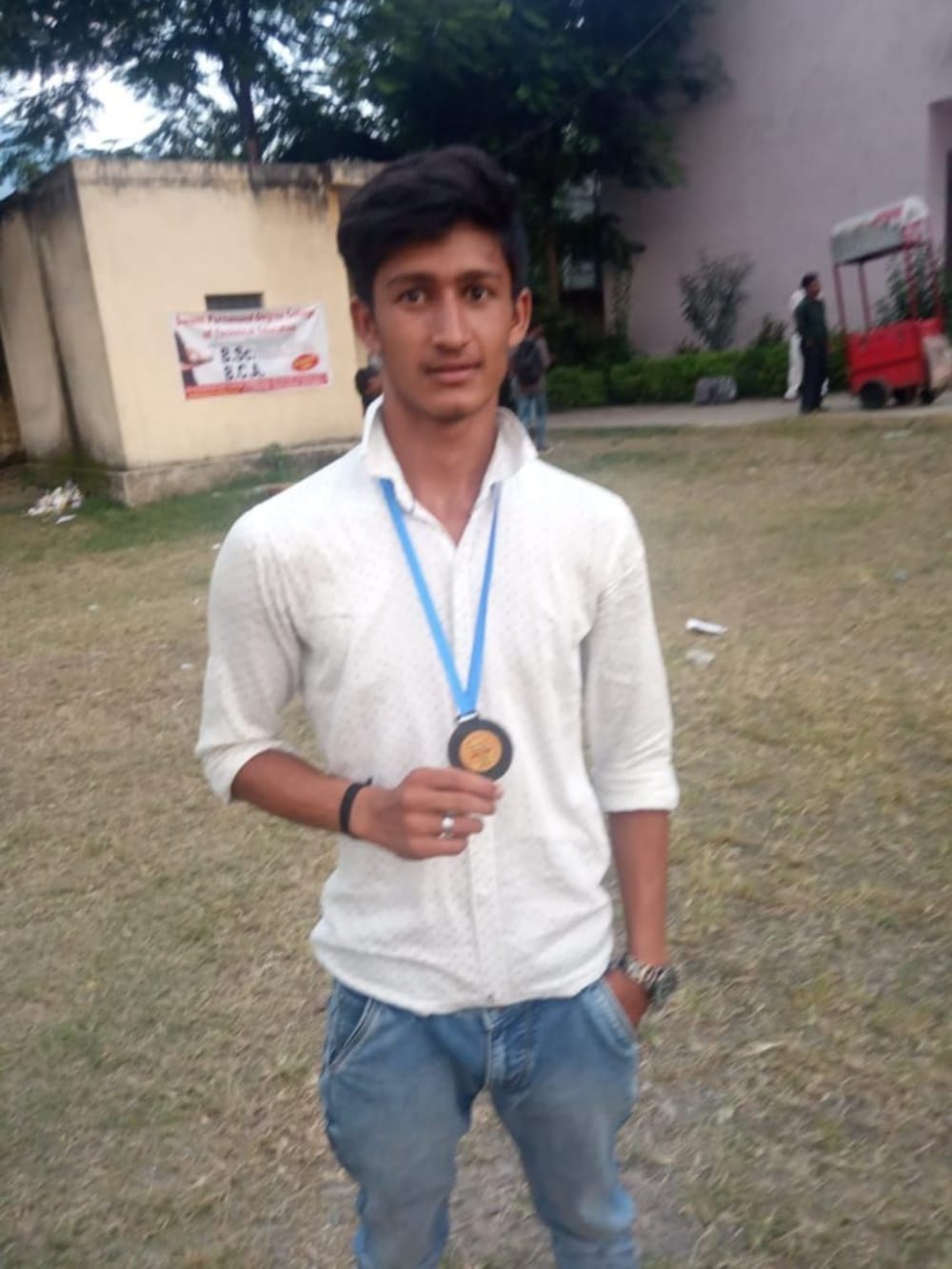 Officers forgot to bring selected player in national sports competition