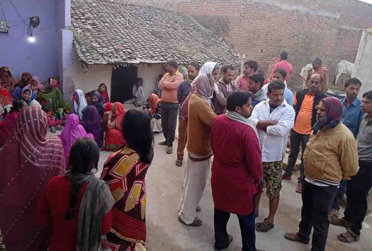 husband brutally murdered his wife with stone