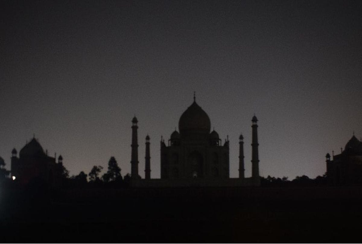 Tajmahal Night View From Mehtab Bagh Selfie Point Agra Update News