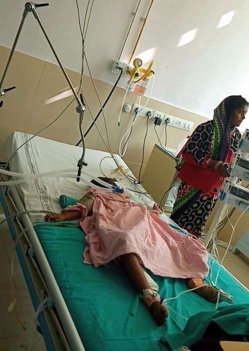 One of the homeless people admitted to AIIMS ICU
