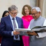 बिल गेट्स ने नीतीश से मुलाकात की