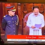 राज्य सभा के मार्शलों की नई यूनिफार्म
