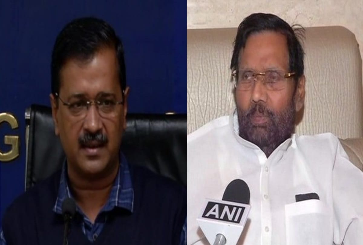 kejriwal challenge paswan come we will take 5 random sample from every ward and report will come