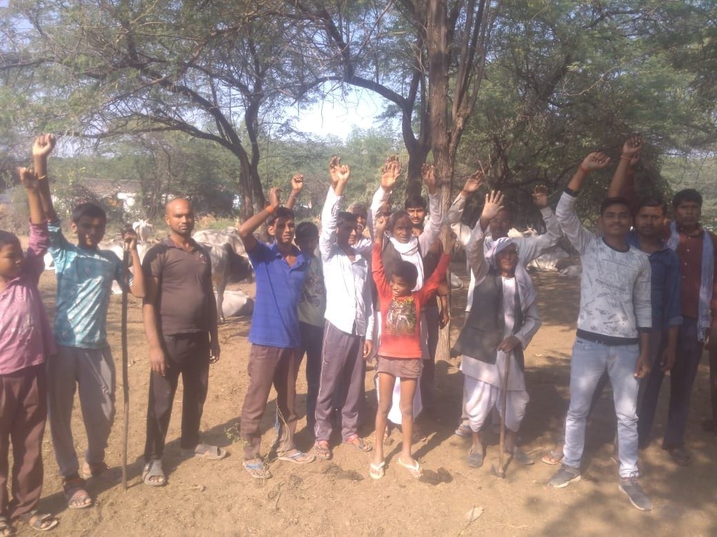 Resentment among farmers for not reaching officers