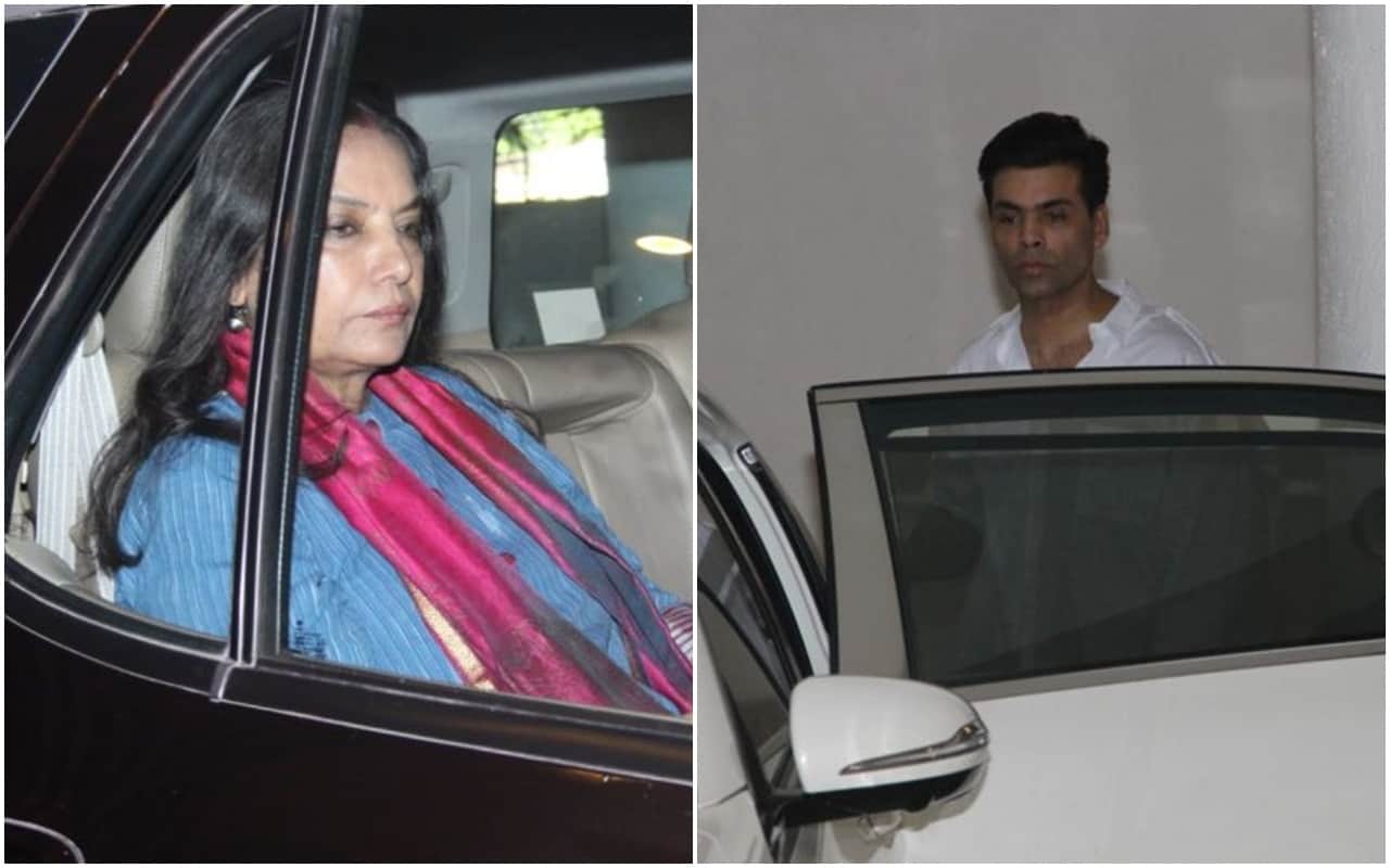 Manish Malhotra father passes away, Karan Johar, Shabana Azmi and others spotted outside his house