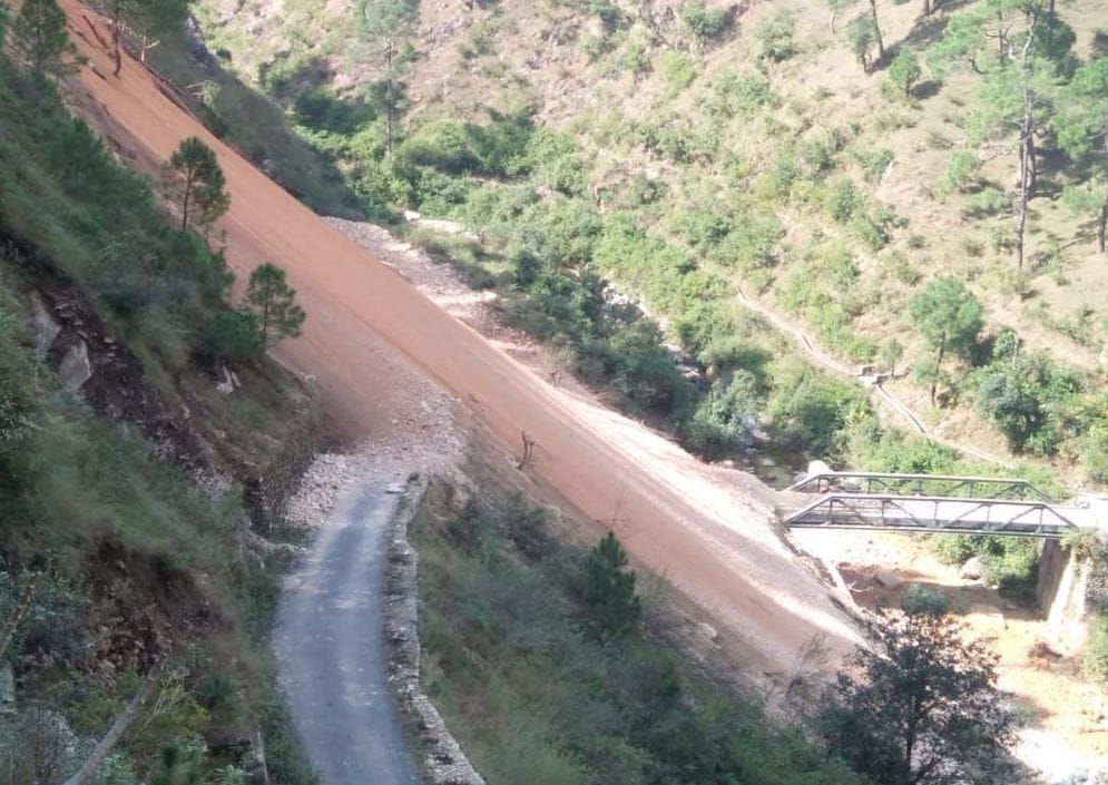 Dhungadhara Jaulakande motorway could not open for three months