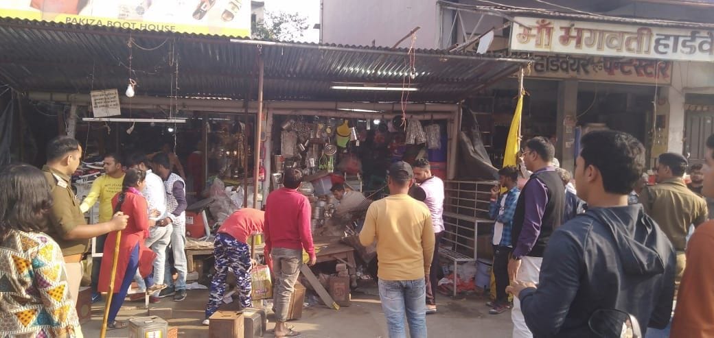 encroacment removed from market