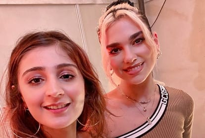 Dhvani Bhanushali reaction after meet with pop singer Katy Perry