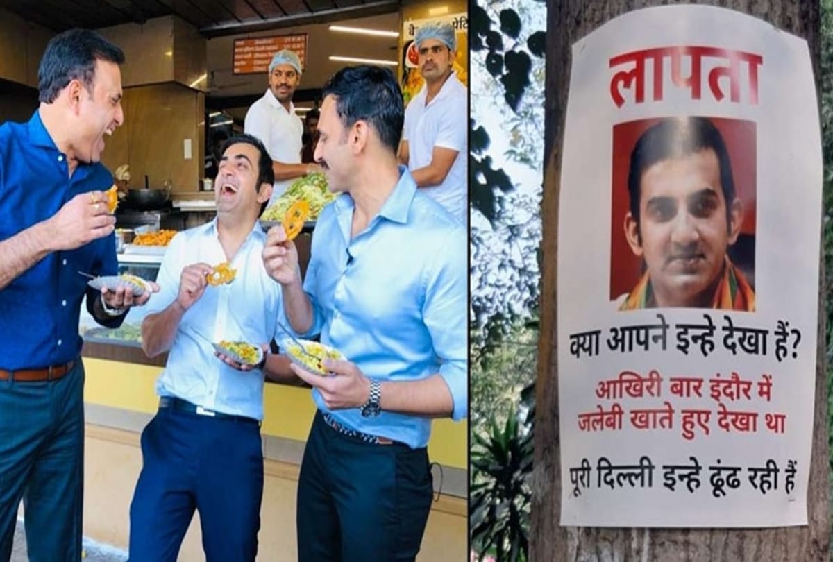 Gautam gambhir give reason skipping pollution meeting that was bound in contract twitter trolls him
