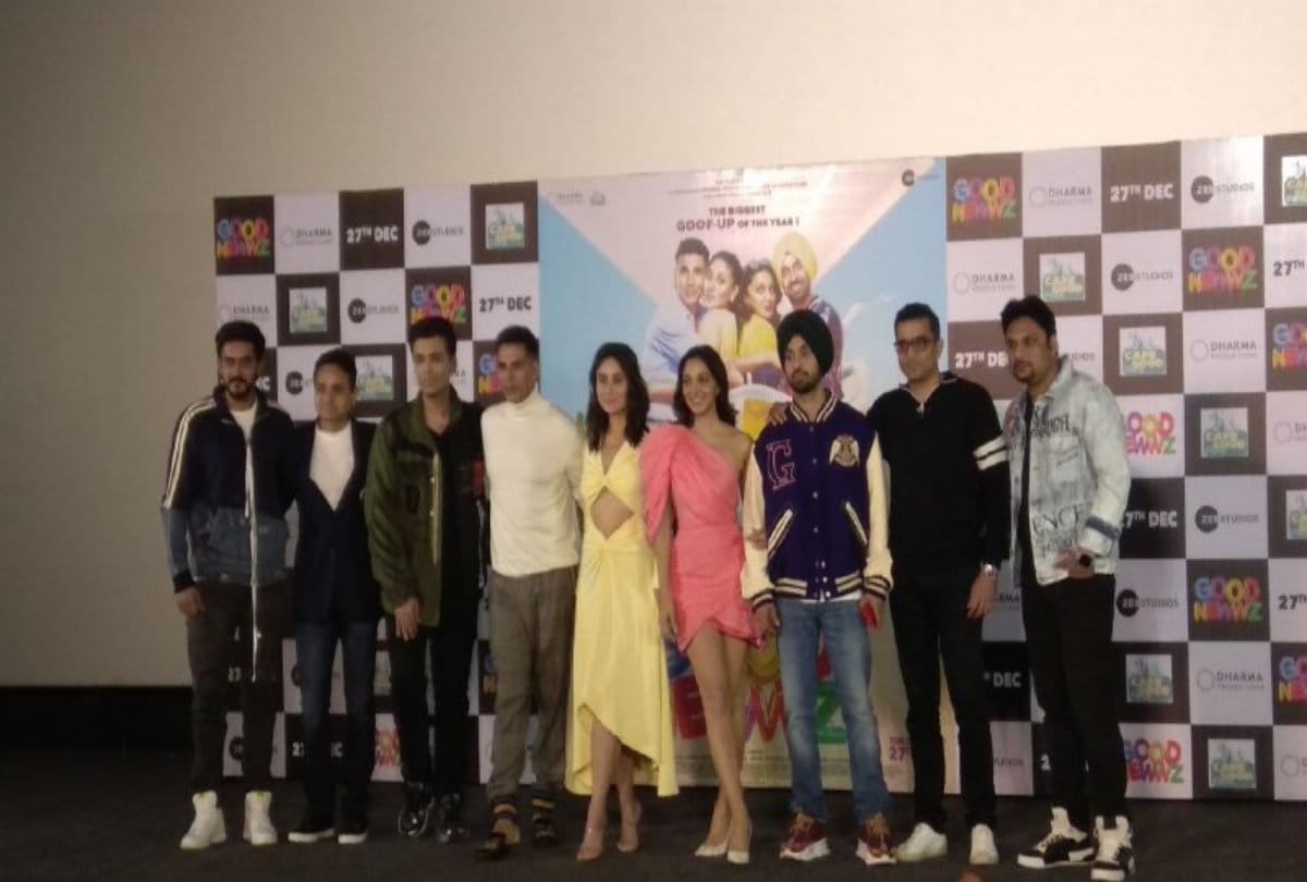 Good Newwz Review: Starring Akshay Kumar Kareena Kapoor Khan Diljit Dosanjh Kiara Advani