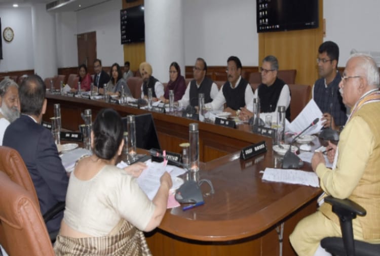 Haryana Cabinet Meeting, JJP BJP Alliance Government, cm manohar lal, dushyant chautala