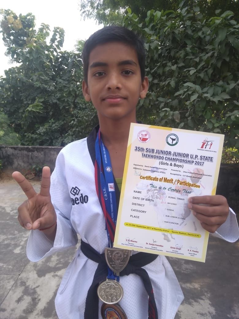 Kunal will show strength in national taekwondo competition