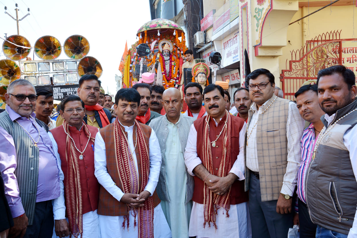 Bhairav Baba's grand procession was taken out