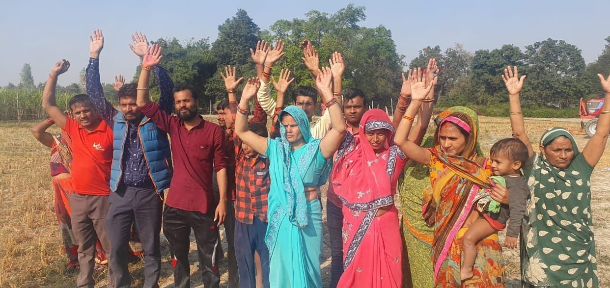 Villagers clash with officials for canal digging