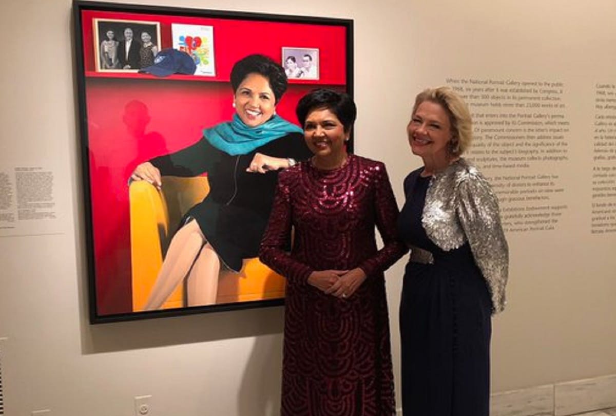 Indra Nooyi inducted into Smithsonian National Portrait Gallery in US