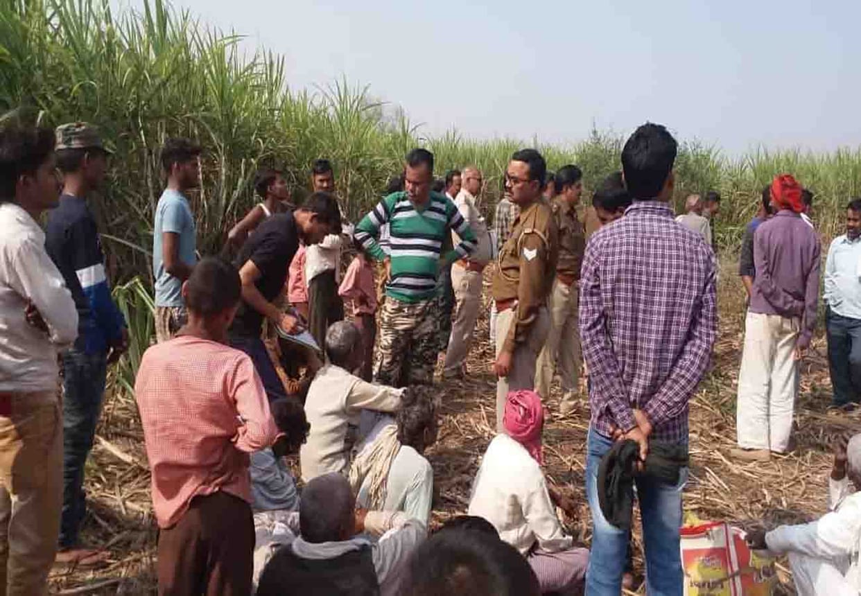 found dead body of youth in jalaun