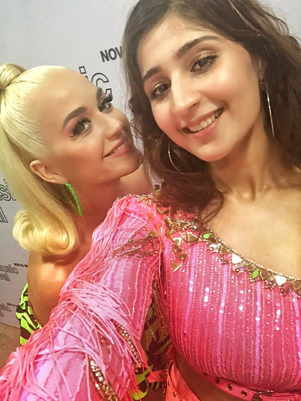 Dhvani Bhanushali reaction after meet with pop singer Katy Perry