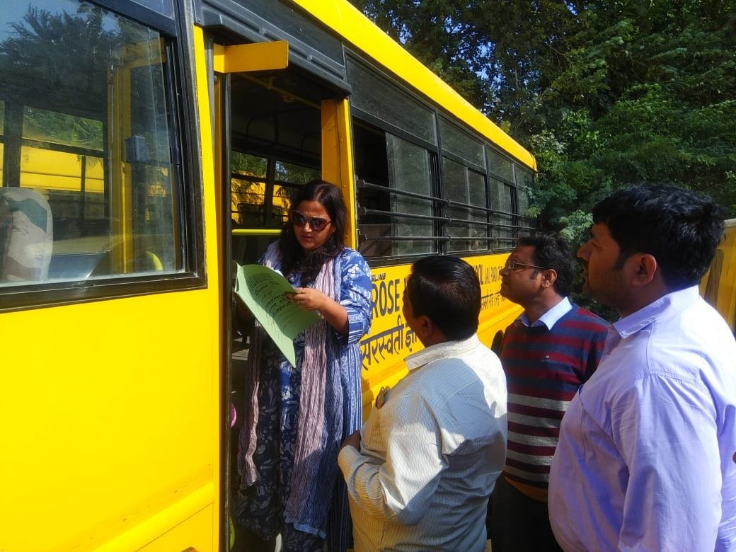 Standards not found in school vehicles, notice will be given