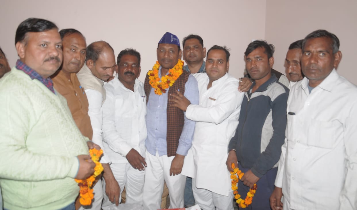 Arvind Jhal became BSP district president