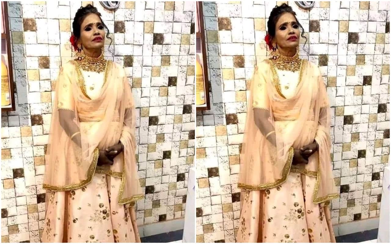 Ranu Mondal trolled for her makeup now New Video Come in Same Make up memes