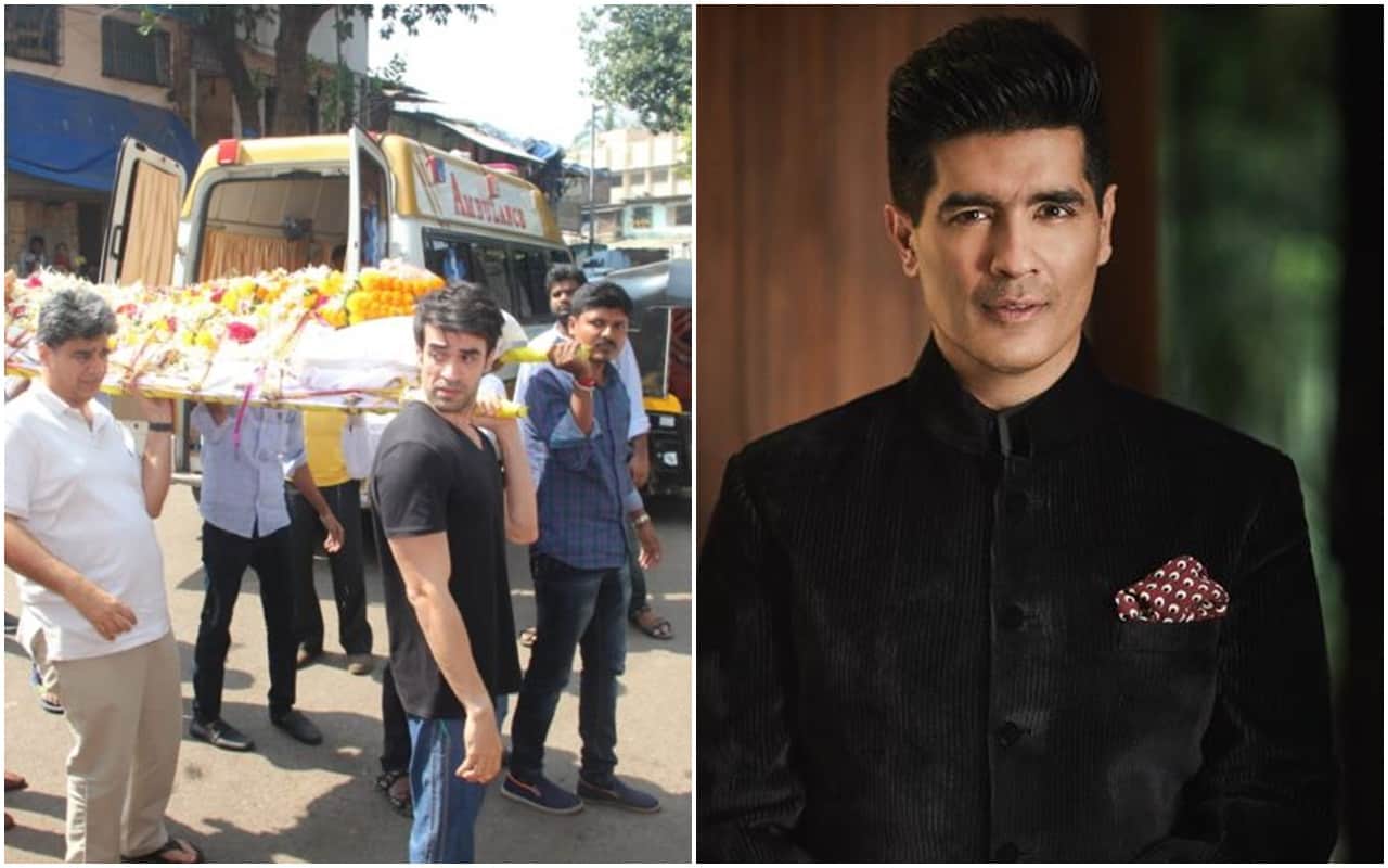 jaya bachchan angry on media at manish malhotra father demise