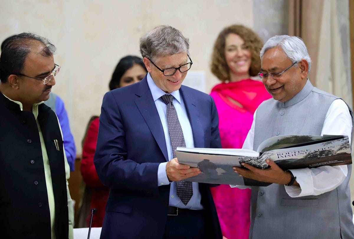 Bill Gates meeting with Nitish Kumar praises Bihar govt for efforts to fight poverty