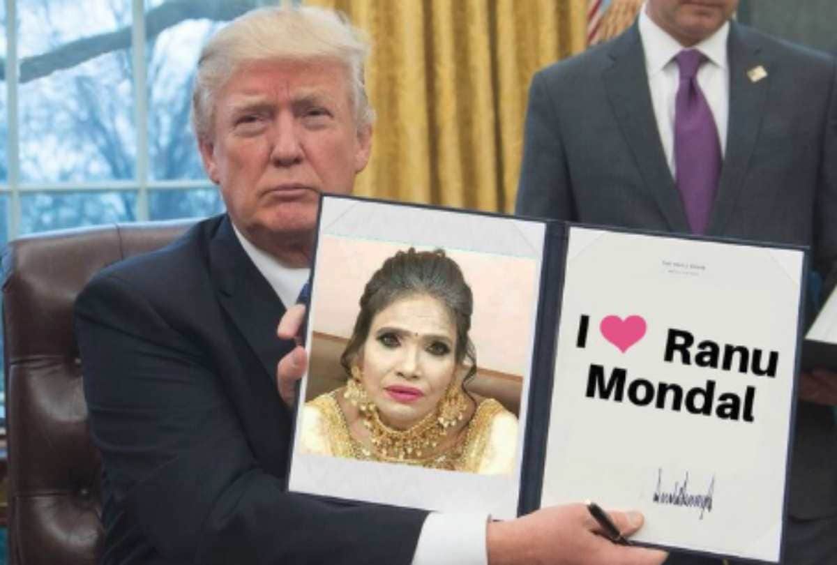 ranu mondal troll for her make up meme viral