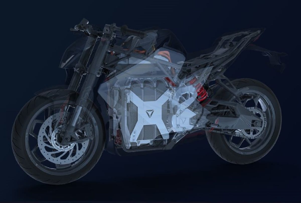 Ultraviolette F77 looks Like This in X ray Indias fastest electric bike see photos