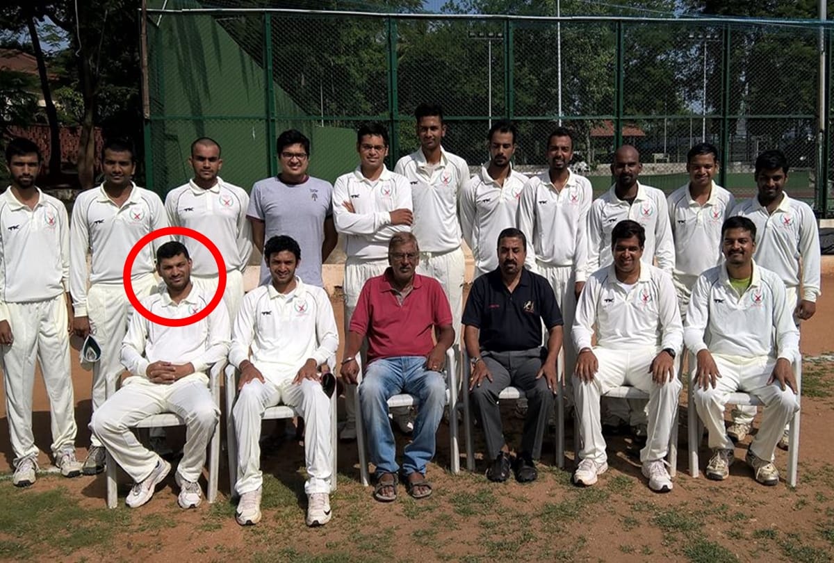 Hyderabad cricketer Virendra Naik died at dressing room during match