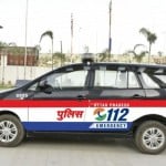 यूपी पुलिस की गाड़ी