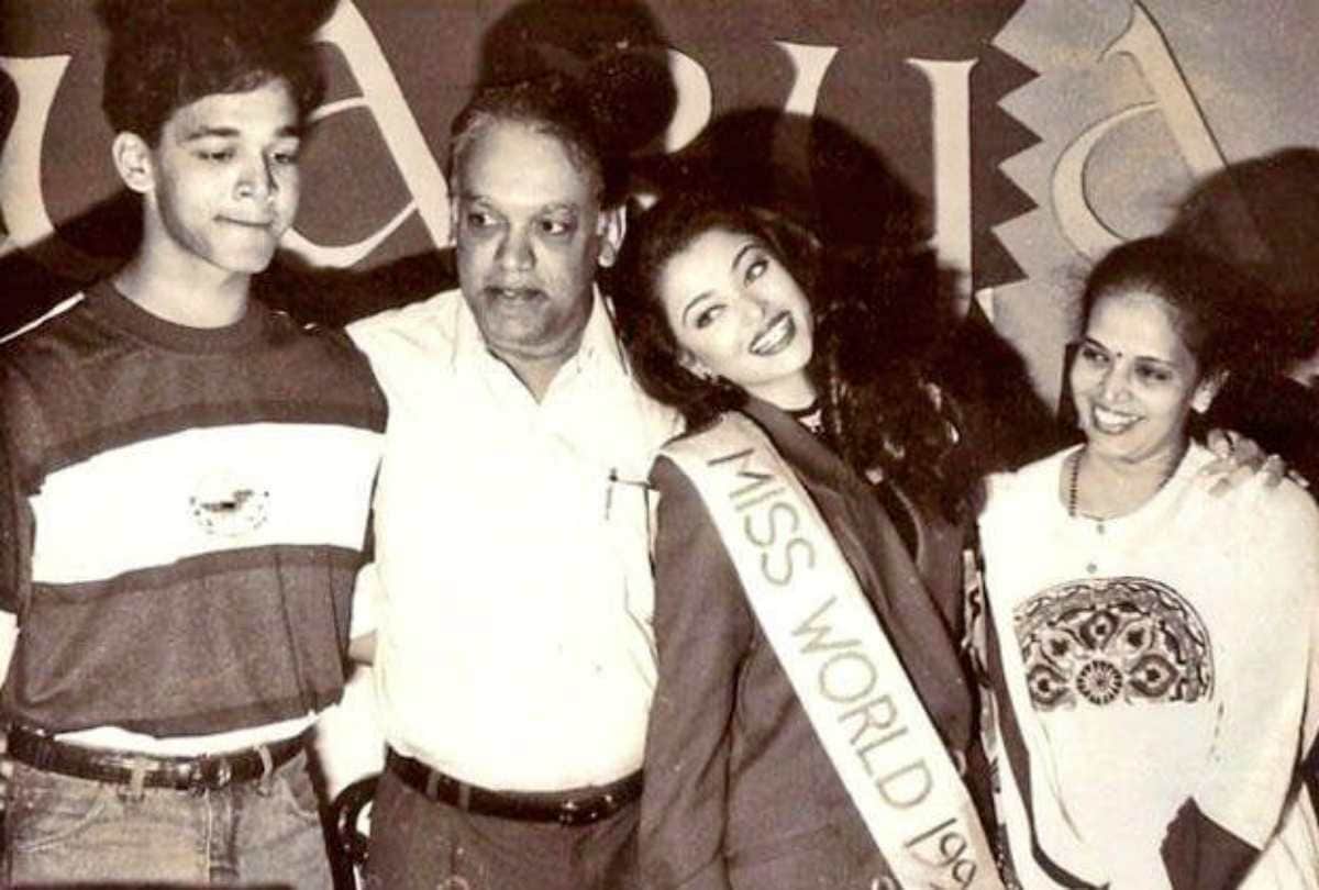 Aishwarya Rai and Abhishek Bachchan Post Photo of Krishnaraj Rai on his Birthday