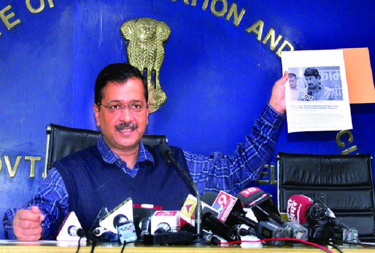 Arvind Kejriwal challenges Ram Vilas Paswan over dirty water in Delhi