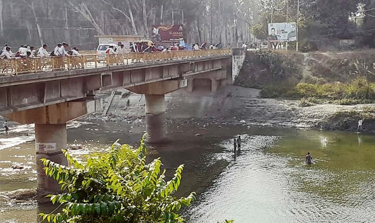 the drugs given to fishes in middle ganga nahr