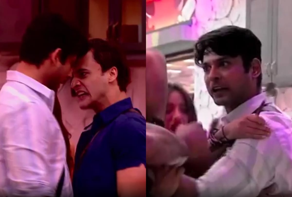 Bigg Boss 13 Siddharth Shukla Asim Riaz Rashmi Desai fight in Salman Khan show