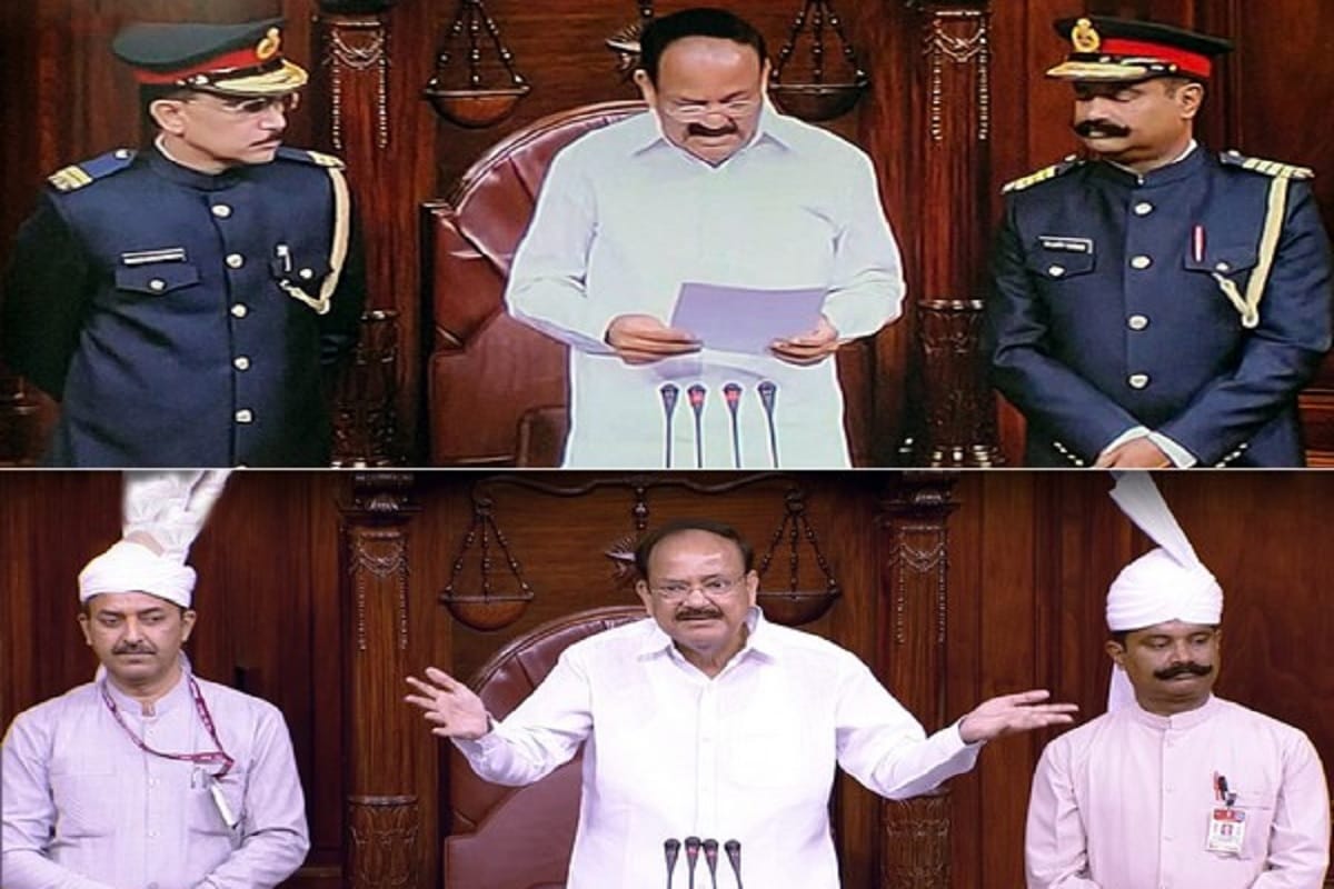 Rajya Sabha Marshals get Military styled Uniform