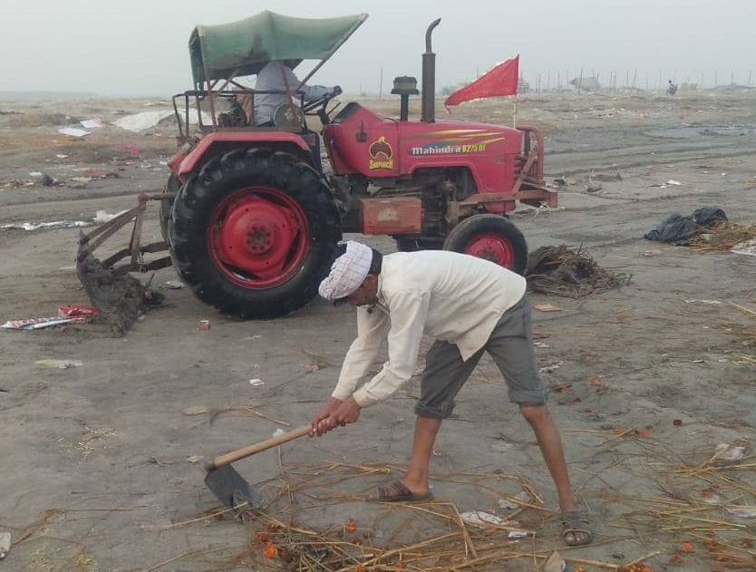 the clean prgram do in ganga ghaat
