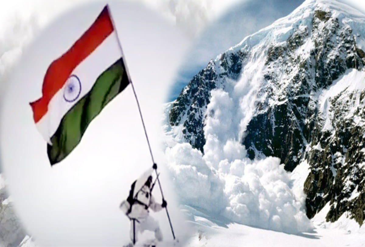 Avalanche hits Army positions in Siachen Glacier Ladakh Jammu kashmir