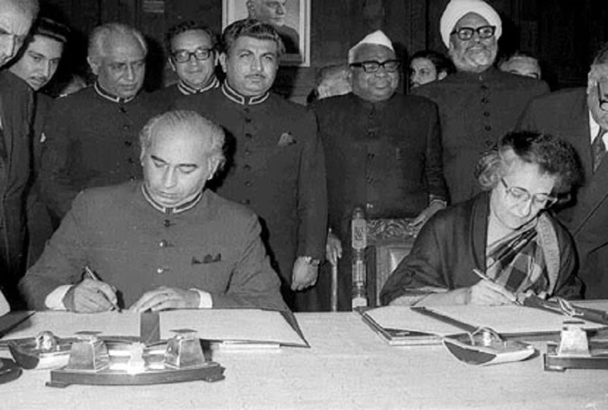indira gandhi and Simla Agreement, Simla Agreement pakistan and kashmir