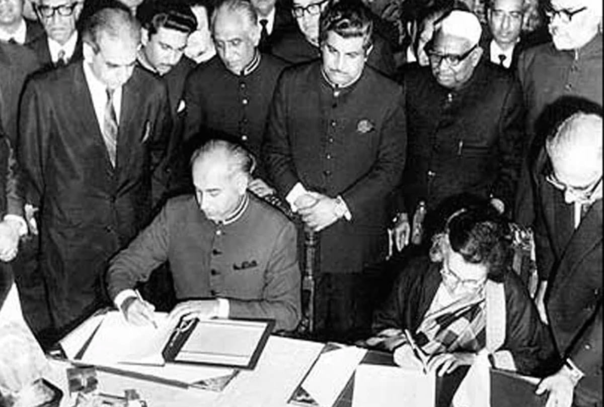 indira gandhi and Simla Agreement, Simla Agreement pakistan and kashmir