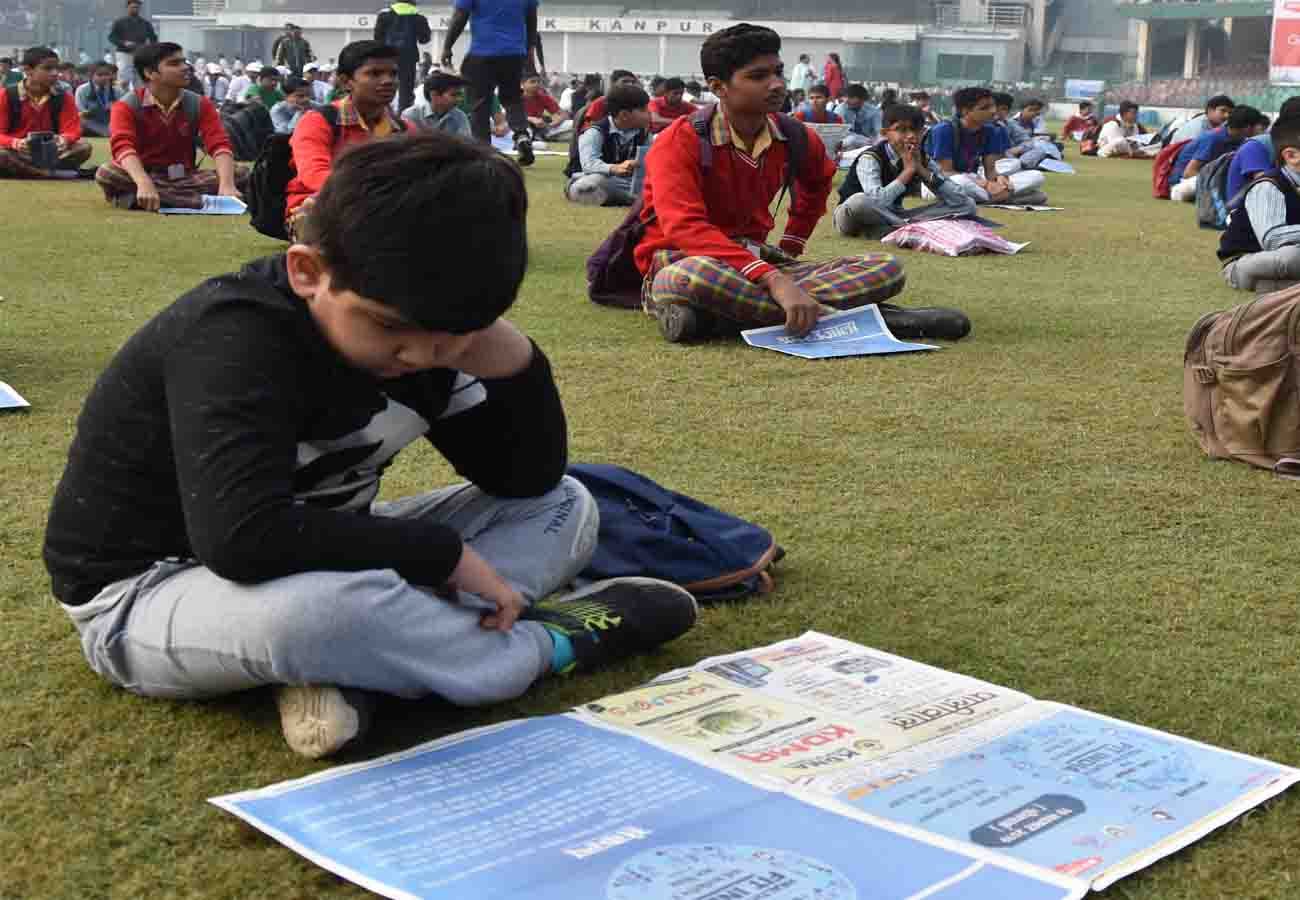 Healthy Family Fit India event in Green Park kanpur