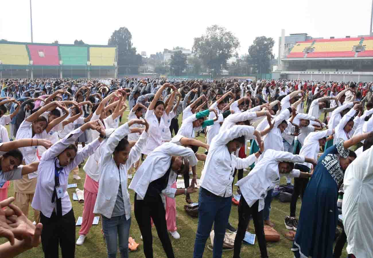 Healthy Family Fit India event in kanpur, Importance of yoga, tips to stay healthy