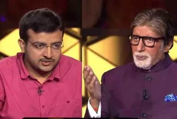 KBC 11 Amitabh Bachchan and Contestant Pratik Kalal Funny Moment