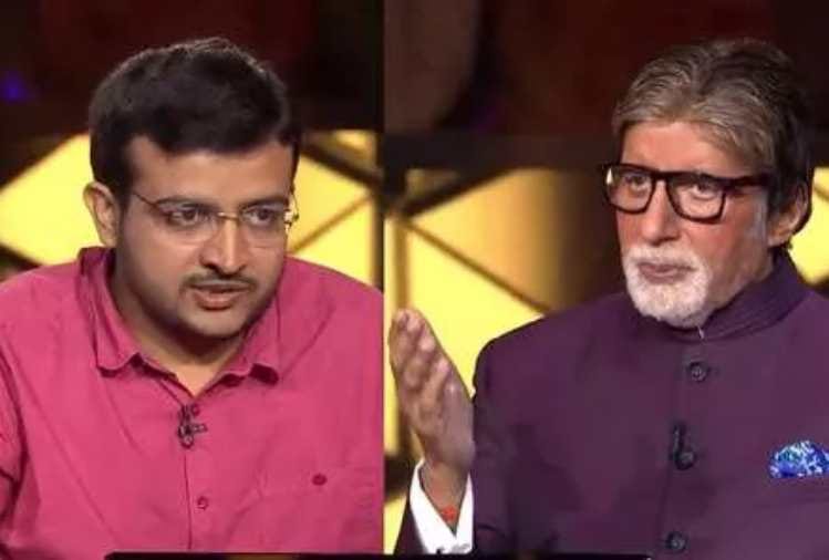 KBC 11 Amitabh Bachchan and Contestant Pratik Kalal Funny Moment