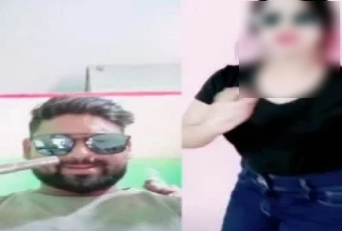Video on social media with tamanche pe disco song arrest