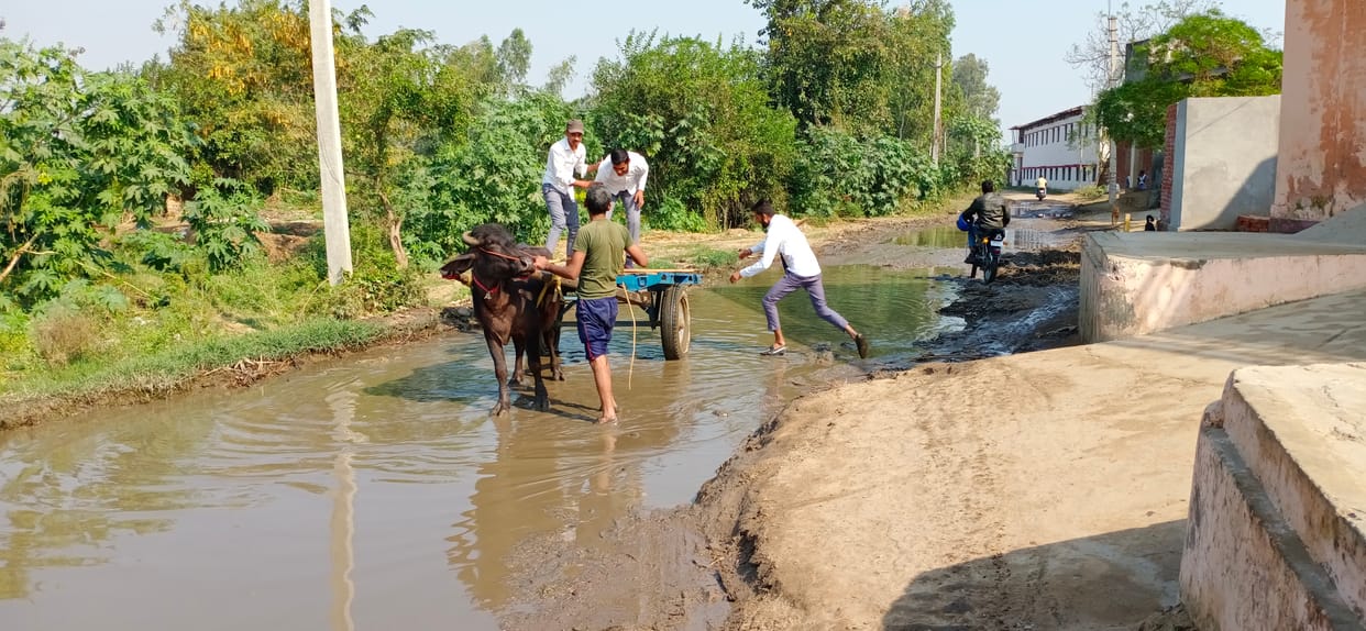 Students and girls are affected by waterlogging