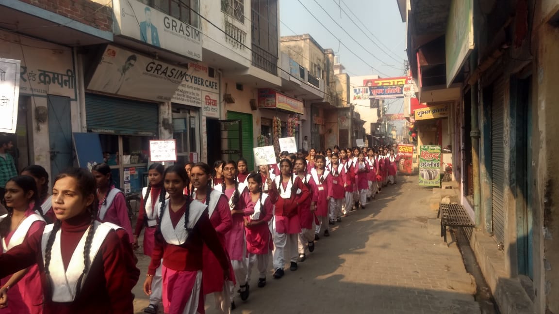 Students took out an awareness rally